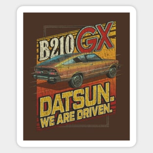 Datsun B210 GX 1978 Sticker